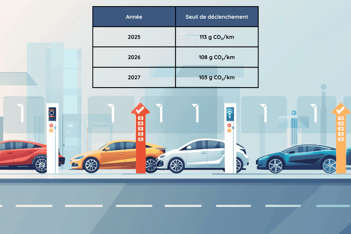 Prévisualisation de l'article Malus 2027 : barème, seuil CO₂ et impacts pour les professionnels auto